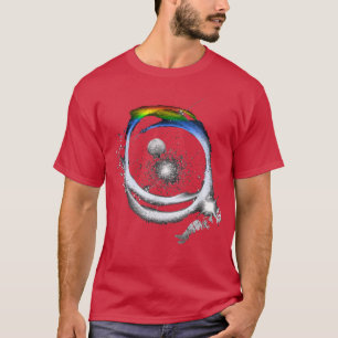 Weltraumamonautor Science Galay Spaceman Kosmonaut T-Shirt