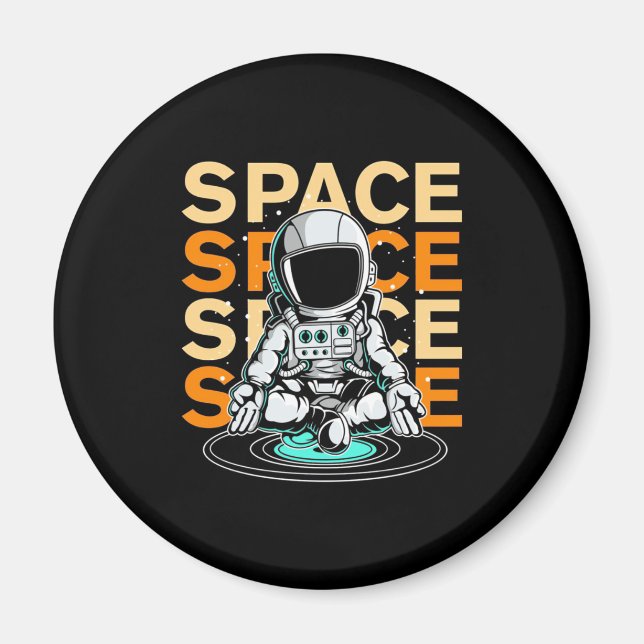 Weltraumamonent Magnet (Vorne)