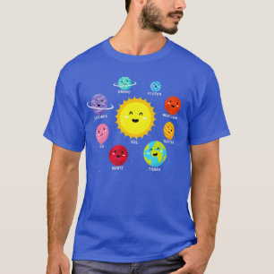 Weltraumastronauten des Sonnensystems T-Shirt