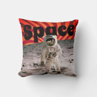 Weltraumastronautin spiralförmige Vintage Apollo 1