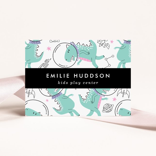 Weltraumdinosaurier, Kinderspielzentrum, Aktivität Visitenkarte (Von Creator hochgeladen)