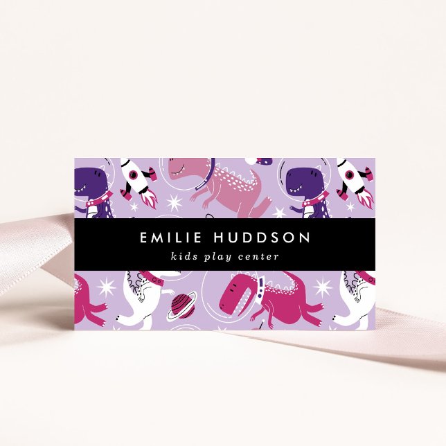 Weltraumdinosaurier, Kinderspielzentrum, Aktivität Visitenkarte (Von Creator hochgeladen)