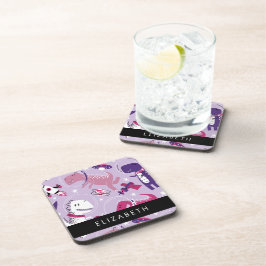 Weltraumdinosaurier, Niedliche Dinosaurier, Sterne Getränkeuntersetzer