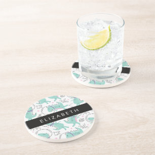 Weltraumdinosaurier, Niedliche Dinosaurier, Sterne Getränkeuntersetzer