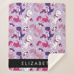 Weltraumdinosaurier, Niedliche Dinosaurier, Sterne Sherpadecke