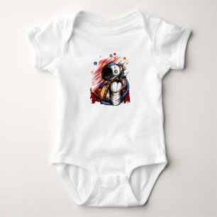 Weltraumfahrer Baby Strampler
