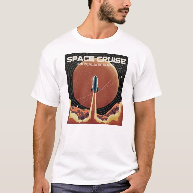 Weltraumfahrt T-Shirt (Vorderseite)