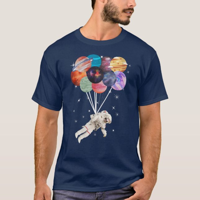 Weltraumfahrt T-Shirt (Vorderseite)