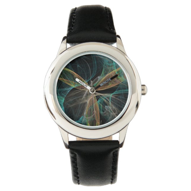 Weltraumfantasie Armbanduhr (Vorderseite)