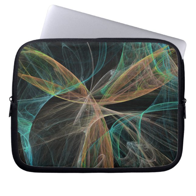 Weltraumfantasie Laptopschutzhülle (Vorderseite)