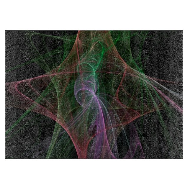 Weltraumflamme Schneidebrett (Vorderseite)