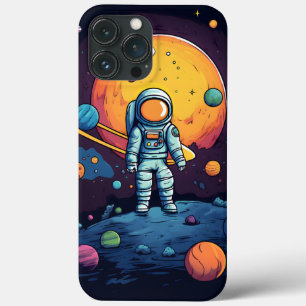 Weltraumforscher Kunst Case-Mate iPhone Hülle