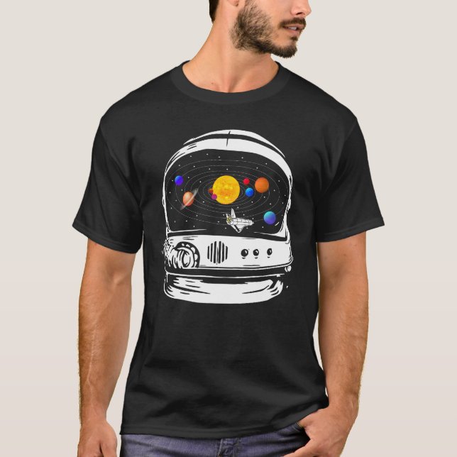Weltraumforscher T-Shirt (Vorderseite)