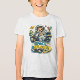 Weltraumforscher Tri-Blend Shirt