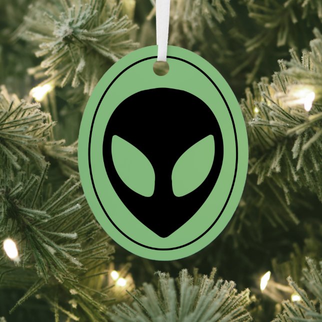 Weltraumforschung Alien Ornament Aus Metall (InSitu)