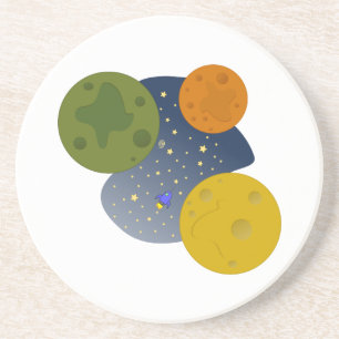 Weltraumforschung Getränkeuntersetzer