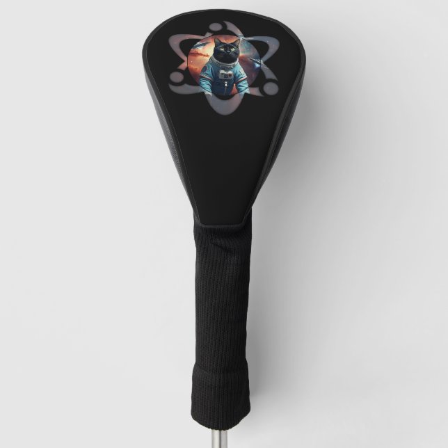 Weltraumforschung Golf Headcover (Vorderseite)