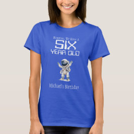 Weltraumforschung - Mama des Geburtstagskinder-Shi T-Shirt