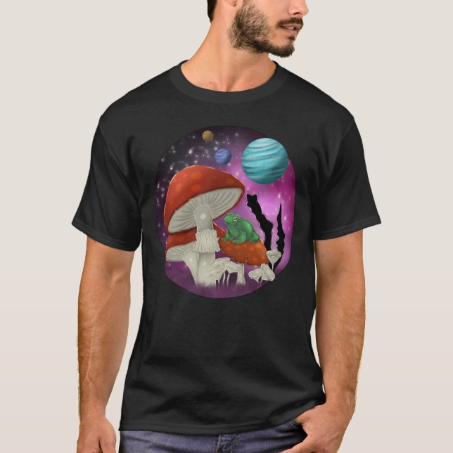 Weltraumfrosch T-Shirt (Vorderseite)