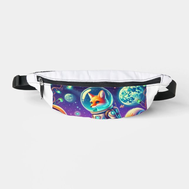 Weltraumfuchs Bauchtasche (Vorderseite)
