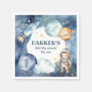 Weltraumgalaxie Erster Ausflug rund um die Sonne G Serviette