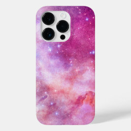 Weltraumgalaxie Pink Magenta Case-Mate iPhone 14 Pro Hülle