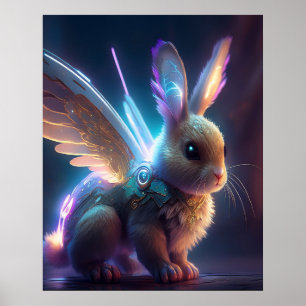 Weltraumhase Poster