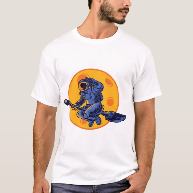 Weltraumhexe T-Shirt (Vorderseite)