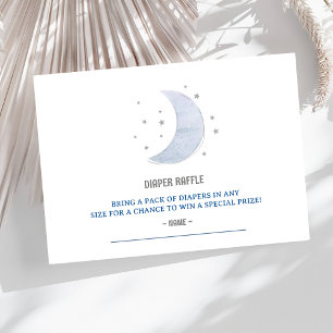 Weltraumjunge Babyduschmaschine für Kleinkinder -  Begleitkarte