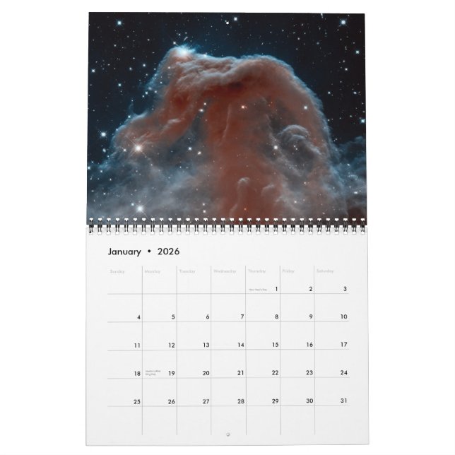 Weltraumkalender Kalender (Jan 2026)