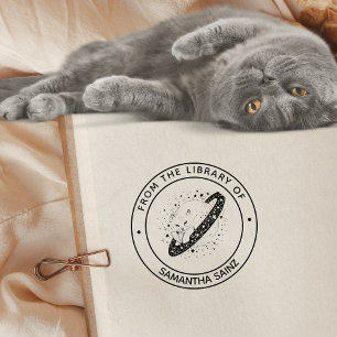 Weltraumkatze aus der Bibliothek des Buches Permastempel