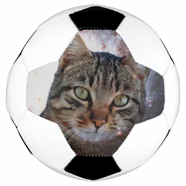 Weltraumkatze Fußball (Vorderseite)