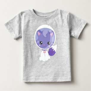 Weltraumkatze, Niedliche Katze, Astronaut, Kosmona Baby T-shirt