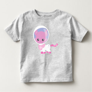 Weltraumkatze, Niedliche Katze, Kosmonaut, Astrona Kleinkind T-shirt