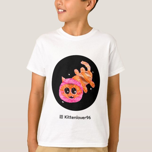 Weltraumkatze T-Shirt (Vorderseite)