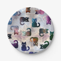 Weltraumkatzen Niedliche Katze