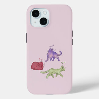 Weltraumkatzen Whimsical Space Cat Lustige Sci-Fi Case-Mate iPhone Hülle