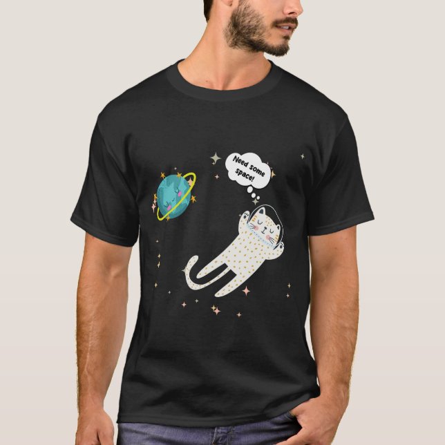 Weltraumkitt T-Shirt (Vorderseite)