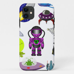Weltraumklammer Außerirdische iPhone 11 Hülle