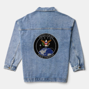 WELTRAUMKOMMANDO DER VEREINTEN STAATEN JEANSJACKE