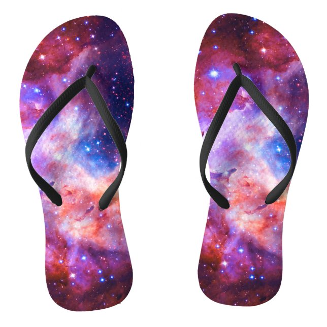 Weltraumkosmos Sommerflip Flops Flip Flops (Fußbett)