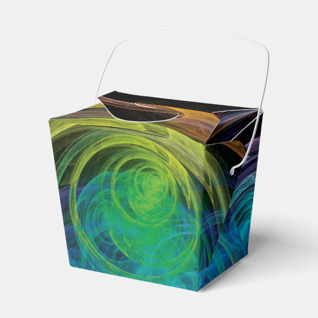 Weltraumkreise Geschenkschachtel (Vorderseite)