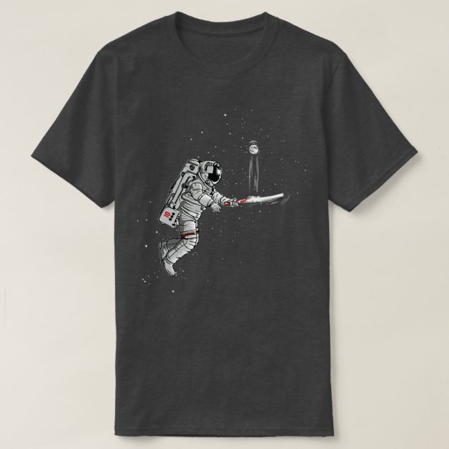 Weltraumkrille T-Shirt (Design vorne)