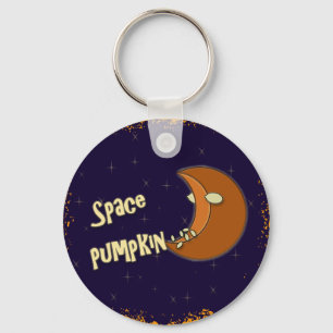 Weltraumkürbis Schlüsselanhänger