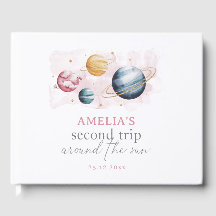 Weltraummädchen Geburtstagsgalaxie Sternenplaneten