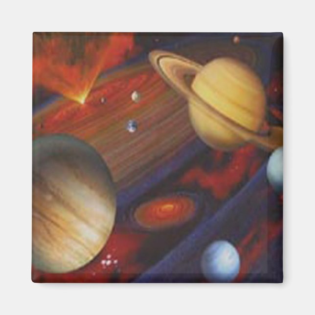 Weltraummagnet Magnet (Vorne)