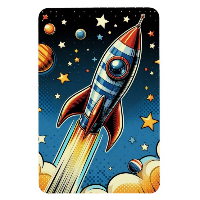Weltraummagnete! Magnet (Vertikal)