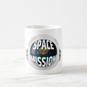 Weltraummission Kaffeetasse