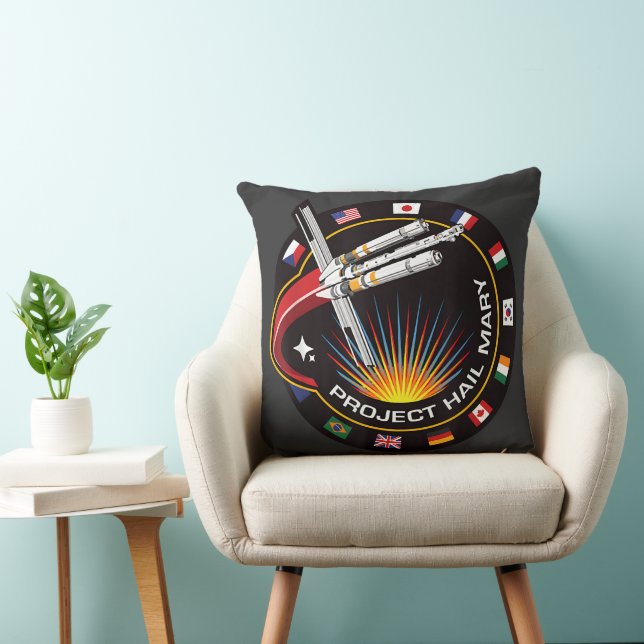 Weltraummissionsabzeichen Kissen (Stuhl )