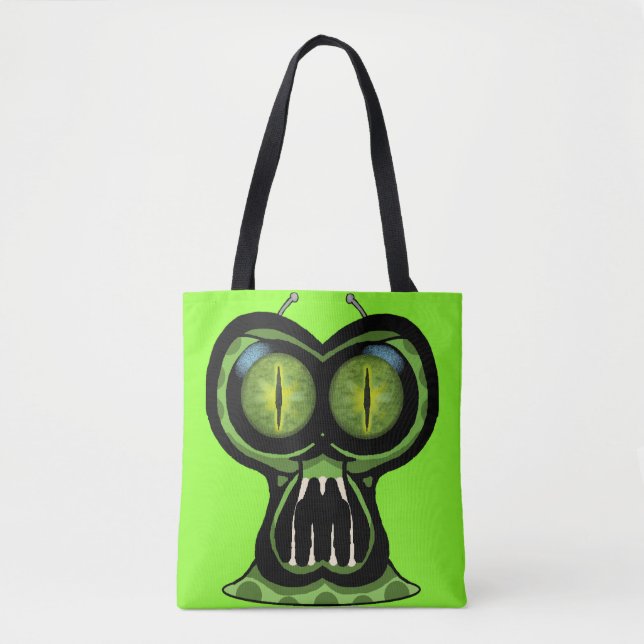 Weltraummonster Tote Bag (Vorderseite)